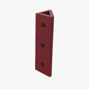 Trak Racer TR8020 SPARE CORNER BRACKET - 120 X 40MM - RED (Copy) - DELENordic.com Trak Racer TR8020 Spare Corner Bracket - 120 X 40MM - Red