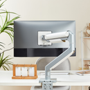 Alterzone Arm Momentum Heavy-duty monitorivarsi 17"-49" näytöille, hopea Alterzone Arm Momentum Heavy-duty monitorivarsi 17