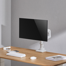 Alterzone Arm Luxe Heavy-duty Single Monitor Arm, White Alterzone Arm Luxe Heavy-duty Single monitorarm, vit