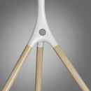 Alterzone Trio Easel TV Floor Stand for 45"-65" TVs, White - DELENordic.com Alterzone Trio TV-lattiajalusta 45