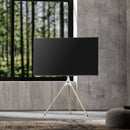 Alterzone Trio Easel TV Floor Stand for 45"-65" TVs, White - DELENordic.com Alterzone Trio TV-lattiajalusta 45