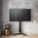 Alterzone Arc TV Floor Stand for 37"-70" TVs, Black - DELENordic.com Alterzone Arc golvstativ för 37