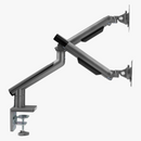 Alterzone Arm Duo Aluminum Monitor Arm, Space Gray - DELENordic.com Alterzone Arm Duo monitorarm i aluminium för dubbla 17