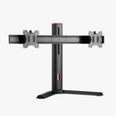 Alterzone Pro Duo Gaming Monitor Stand, Black - DELENordic.com Alterzone Pro Duo gamingmonitorstativ för dubbla 17