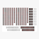 Asetek SimSports® Button Sticker Sheet - DELENordic.com Asetek SimSports® Button Sticker Sheet