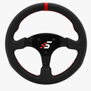 Simagic Round-Shaped Steering Wheel without HUB | 330mm - DELENordic.com Simagic Rounded Steering Wheel without HUB | 330mm
