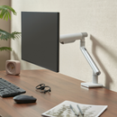 Alterzone Arm One Aluminum Monitor Arm, White - DELENordic.com Alterzone Arm One monitorarm i aluminium för 17