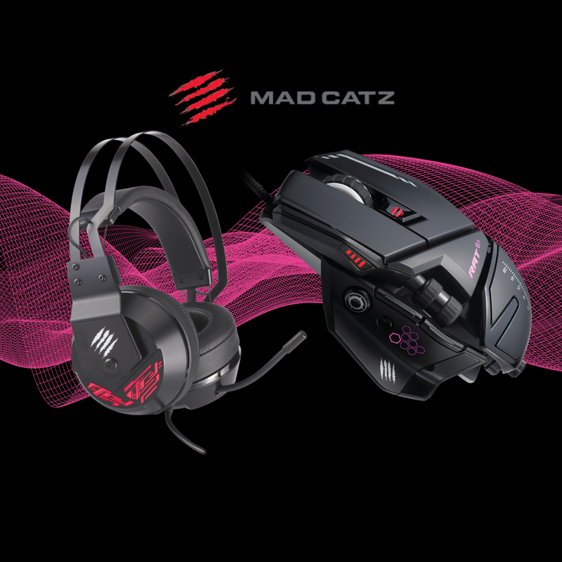 Mad Catz Bundle - R.A.T. 6+ Gaming Mouse & F.R.E.Q. 4 Stereo Gaming Headset - DELENordic.com Mad Catz Bundle - R.A.T. 6+ Gaming Mouse & F.R.E.Q. 4 Stereo Gaming Headset
