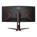 AOC 34" CU34G2X/BK Ultrawide Curved Gaming Monitor - DELENordic.com AOC 34