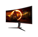 AOC 34" CU34G2X/BK Ultrawide Curved Gaming Monitor - DELENordic.com AOC 34