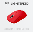 Logitech G PRO X Superlight Wireless Gaming Mouse, Red - DELENordic.com Logitech G PRO X Superlight Wireless Gaming Mouse, Red