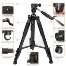 ZOMEi Q111 Portable Aluminum Tripod Stand Kit for Live Broadcast Video Photography and Wildlife Photography - DELENordic.com ZOMEi Q111 Portable Aluminum Tripod for Photo & Video
