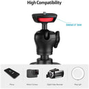 ZOMEi T50 Portable Tripod, Black - DELENordic.com ZOMEi T50 Portable Tripod, Black