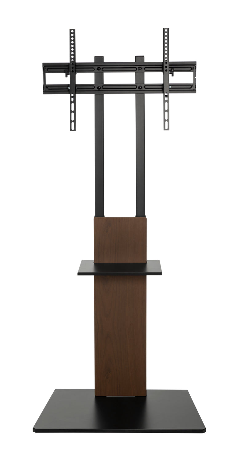 Alterzone Slim 7s TV Floor Stand with Shelf for 37"-70" TVs, Walnut - DELENordic.com Alterzone Slim 7s TV Floor Stand with Shelf for 37