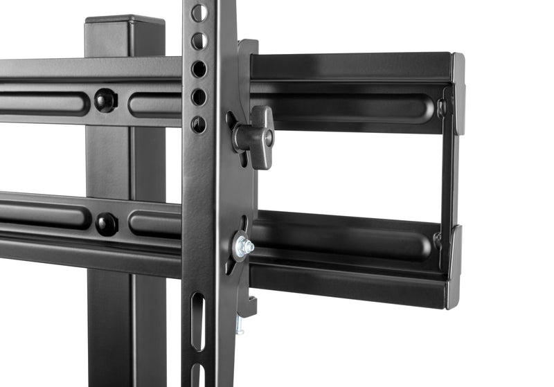 Alterzone Slim 7s TV Floor Stand with Shelf for 37"-70" TVs, Walnut - DELENordic.com Alterzone Slim 7s TV Floor Stand with Shelf for 37