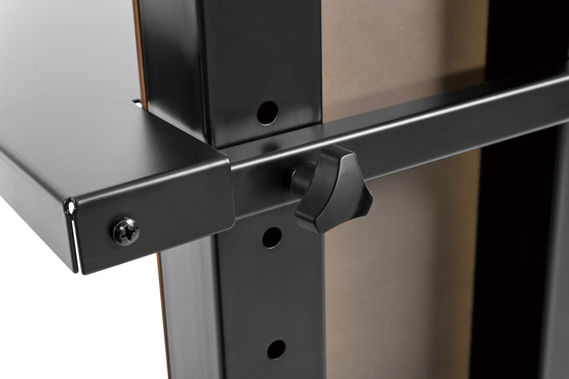 Alterzone Slim 7s TV Floor Stand with Shelf for 37"-70" TVs, Walnut - DELENordic.com Alterzone Slim 7s TV Floor Stand with Shelf for 37