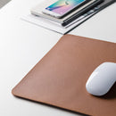 Alterzone Pad Desktop Sustainable Vegan Leather Surface, Cognac Brown - DELENordic.com Alterzone Pad desktop hållbar vegansk läderyta, konjaksbruna