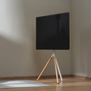 Alterzone Trio Lite Easel TV Floor Stand, White - DELENordic.com Alterzone Trio Lite golvstativ för 45