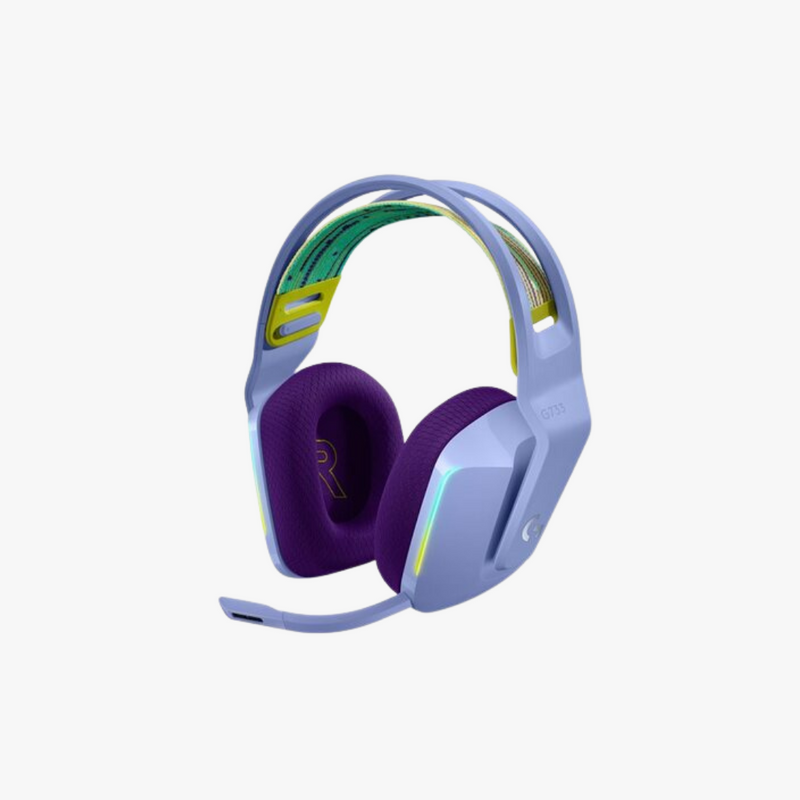 Logitech G733 Lightspeed Wireless Gaming Headset - DELENordic.com Logitech G733 Lightspeed Wireless Gaming Headset
