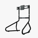 Trak Racer Single Monitor Floor Stand - Holds up to 80" LED LCD TV Monitors and 34-45” when used as a triple holder (extra parts required) - DELENordic.com Trak Racer Single Monitor Floor Stand - Holds up to 80