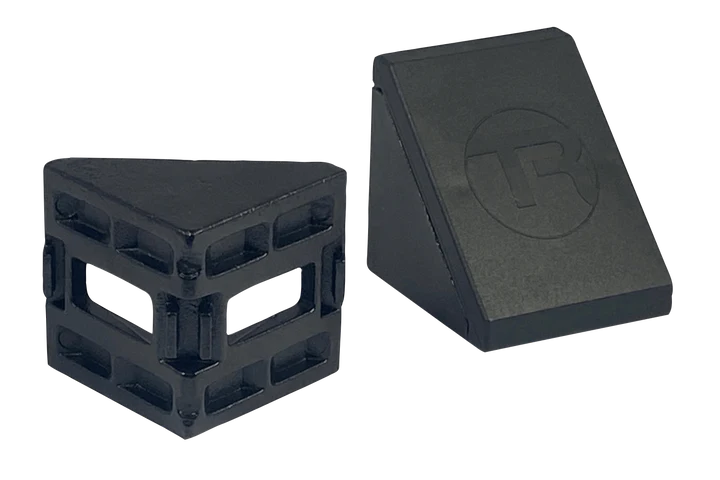 Trak Racer 40mm 8mm Slot Aluminum Corner Bracket & Cap - DELENordic.com Trak Racer 40MM 8MM Slot Aluminum Corner Bracket & Cap